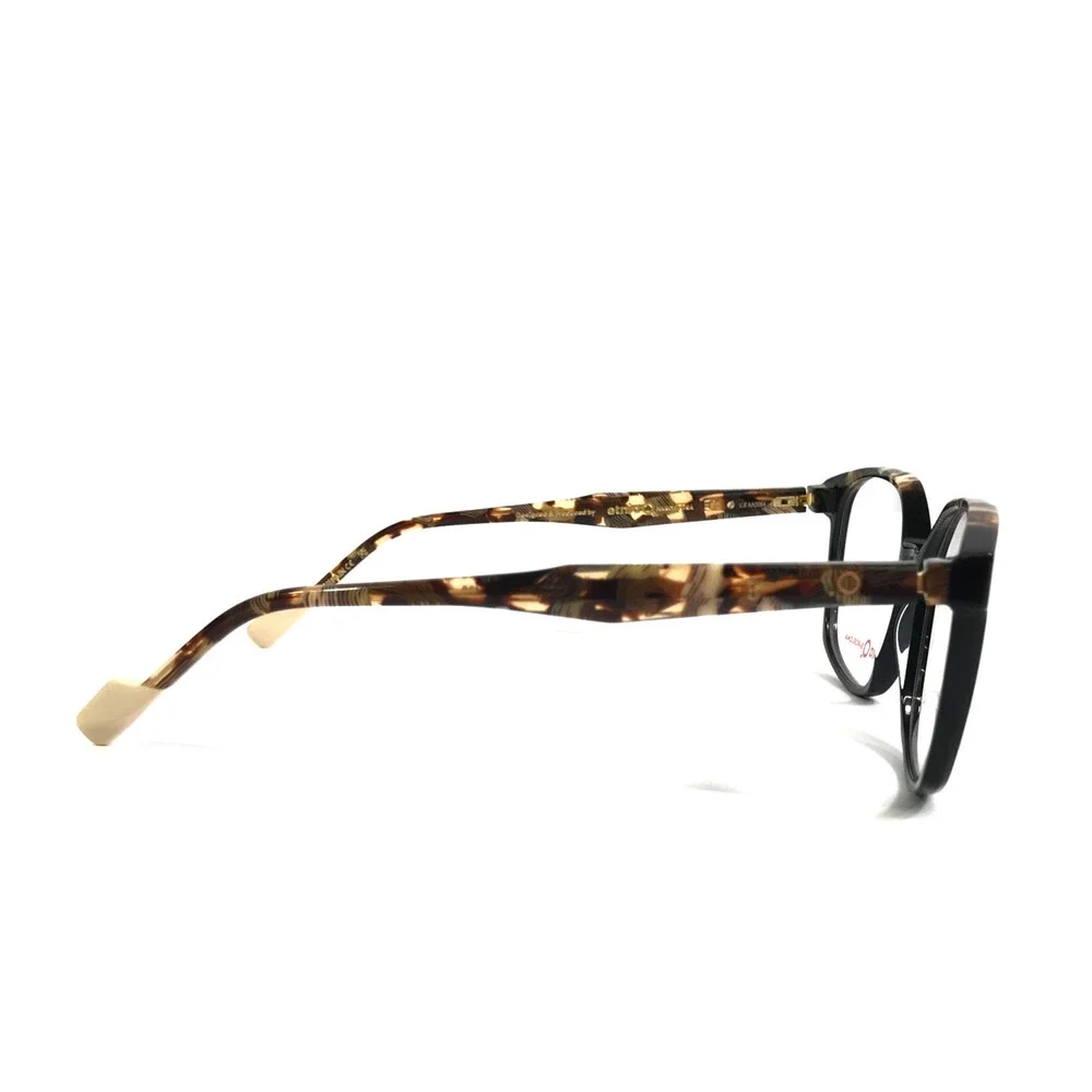 Etnia Barcelona Eyeglasses Frames VREELAND BKHV Black Havana Square 53-16-138